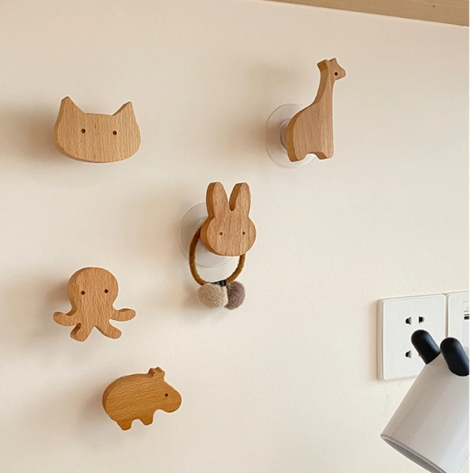 Wood Hook Room Decor Animal Hook Wall Keychain Coat Hook Home Decor Solid Wood Hook Hanger Kitchen Accessories
Wood Hook Room Decor Animal Hook Wall Keychain Coat Hook Home Decor Solid Wood Hook Hanger Kitchen Accessories