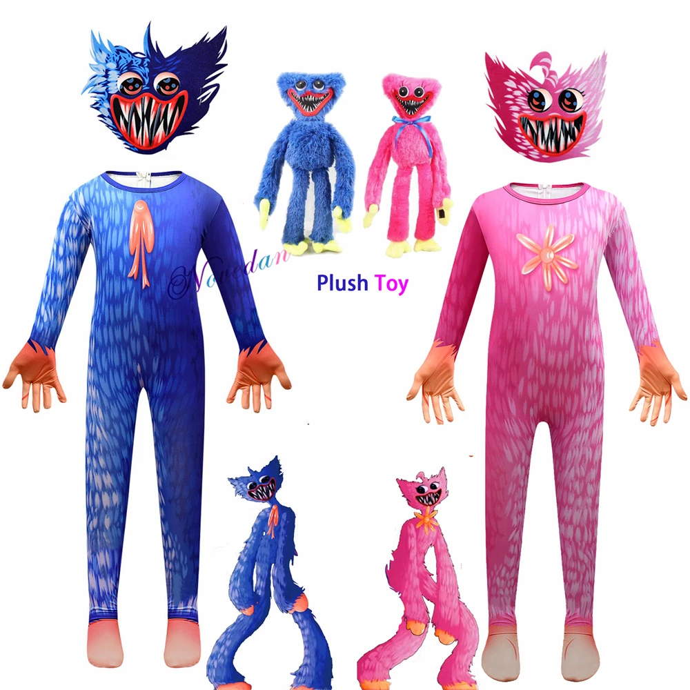 New Huggy Wuggy Cosplay Costume Game Poppy Playtime Plush Doll Toy Horror Kids Costume Jumpsuit Mask Suit Props Clothes
New Huggy Wuggy Cosplay Costume Game Poppy Playtime Plush Doll Toy Horror Kids Costume Jumpsuit Mask Suit Props Clothes