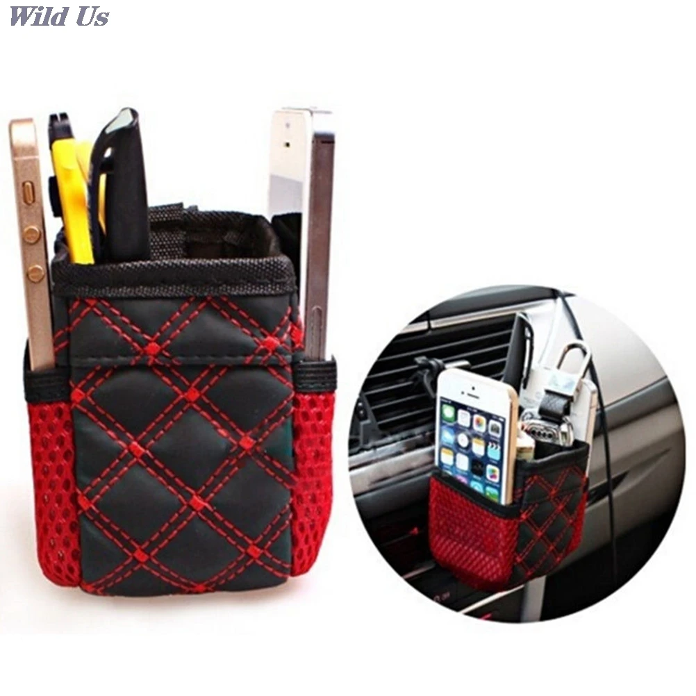 New 1pc Practical Auto Car Air Outlet Mobile Phone Pocket Storage Box Bag Drink Hanging Holder
New 1pc Practical Auto Car Air Outlet Mobile Phone Pocket Storage Box Bag Drink Hanging Holder