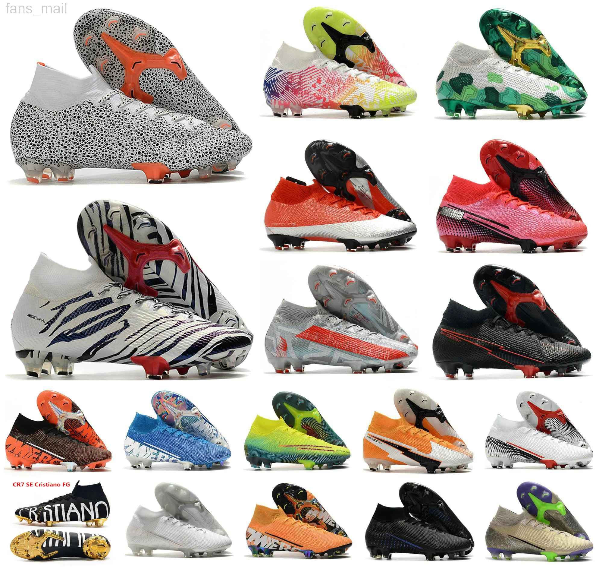 Новые футбольные бутсы Elite Superfly VIII, уличные газонные футбольные бутсы для мальчиков, тренировочные бутсы FG, футбольные бутсы, оптовая продаж...
Новые футбольные бутсы Elite Superfly VIII, уличные газонные футбольные бутсы для мальчиков, тренировочные бутсы FG, футбольные бутсы, оптовая продаж...