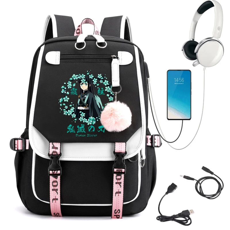 Demon Slayer Anime Bookbag Bags Canvas Bag Travel Rucksack Mochila Kimetsu No Yaiba Tokitou Muichirou College Backpack Shool Bag
Demon Slayer Anime Bookbag Bags Canvas Bag Travel Rucksack Mochila Kimetsu No Yaiba Tokitou Muichirou College Backpack Shool Bag