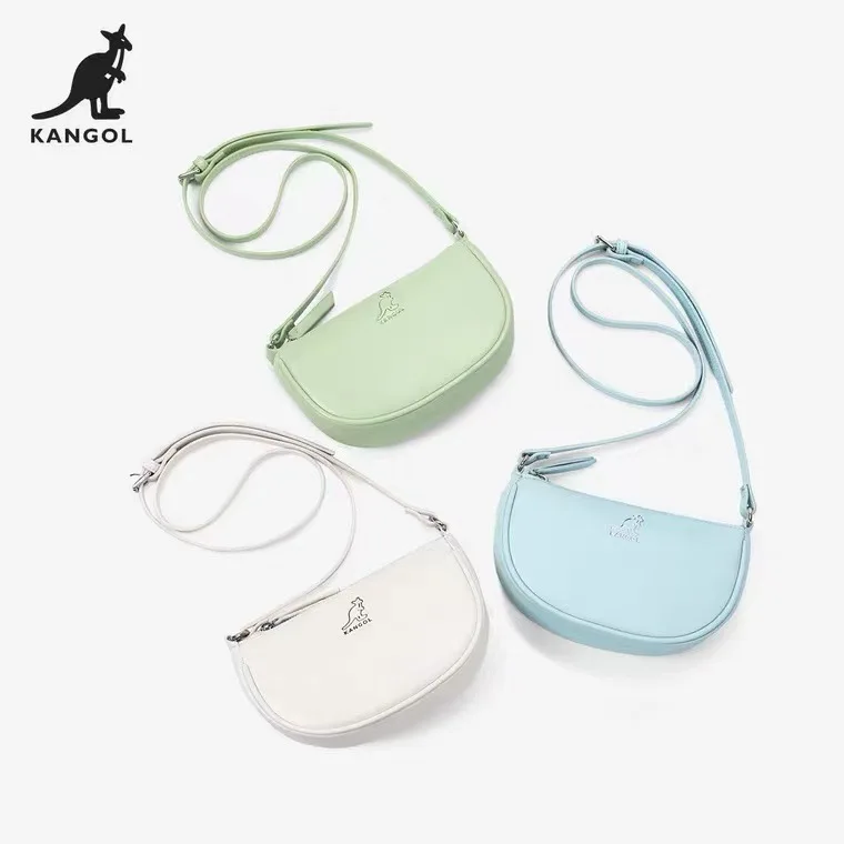 KANGOL Simple Saddle Bag Crescent Bag Advanced Sense Academic Versatile Mobile Phone Bag Mailman Bag ladies hand bags
KANGOL Simple Saddle Bag Crescent Bag Advanced Sense Academic Versatile Mobile Phone Bag Mailman Bag ladies hand bags