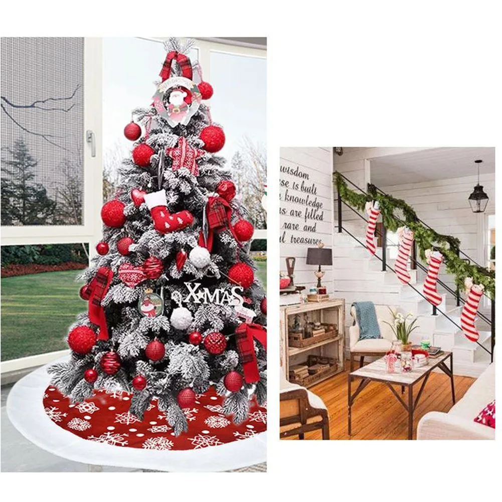 1 Pcs Christmas Tree Skirt Brand New Christmas Tree Skirt High Quality Soft And Comfortable Texture And Impeccable Crafts
1 Pcs Christmas Tree Skirt Brand New Christmas Tree Skirt High Quality Soft And Comfortable Texture And Impeccable Crafts