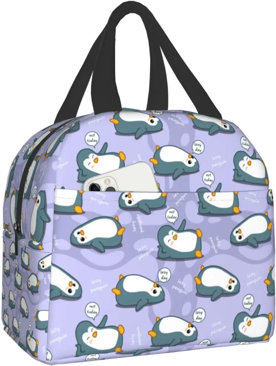 Cute Penguin Is Lazy Lunch Box Reusable Lunch Bag For Travel Picnic Shopping Work Food Container For Women Men Adults
Cute Penguin Is Lazy Lunch Box Reusable Lunch Bag For Travel Picnic Shopping Work Food Container For Women Men Adults