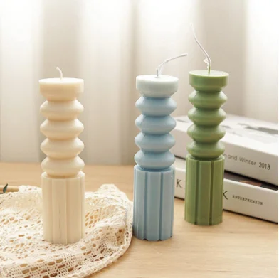 Spiral Column Shape Silicone Candle Mold DIY Tabletop Plaster Manual Soap Geometry Candle Silicone Mold Soap Clay Mold
Spiral Column Shape Silicone Candle Mold DIY Tabletop Plaster Manual Soap Geometry Candle Silicone Mold Soap Clay Mold
