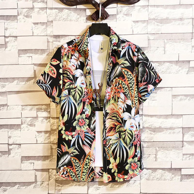 Print Fashion Flower Design Short Sleeve Casual Shirts Men's Hawaiian Blouse 2022 Summer Clothing Plus Asian Size 5XL 6XL
Print Fashion Flower Design Short Sleeve Casual Shirts Men's Hawaiian Blouse 2022 Summer Clothing Plus Asian Size 5XL 6XL