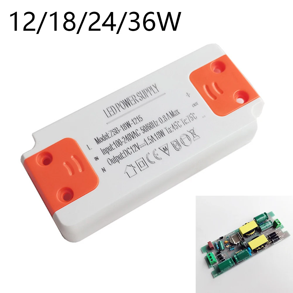 LED Driver Transformer 240V AC To 12V DC For Strip Bulb Converter Ceilling Lamp LED Strip Power Supply Adapter
LED Driver Transformer 240V AC To 12V DC For Strip Bulb Converter Ceilling Lamp LED Strip Power Supply Adapter