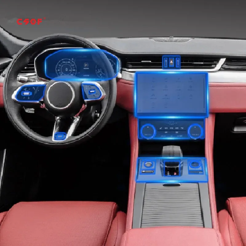 For Jaguar F-PACE Car Interior Center console Transparent TPU Protective film Anti-scratc Repair film Accessories Refit
For Jaguar F-PACE Car Interior Center console Transparent TPU Protective film Anti-scratc Repair film Accessories Refit