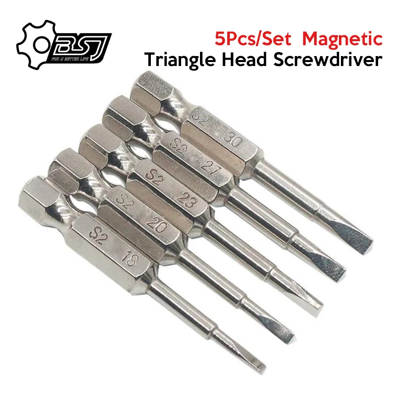 5pcs 50mm Magnetic Torx Screwdriver Bits 1/4" S2 Steel Hex Shank Electric Power Tool Accessories
5pcs 50mm Magnetic Torx Screwdriver Bits 1/4" S2 Steel Hex Shank Electric Power Tool Accessories