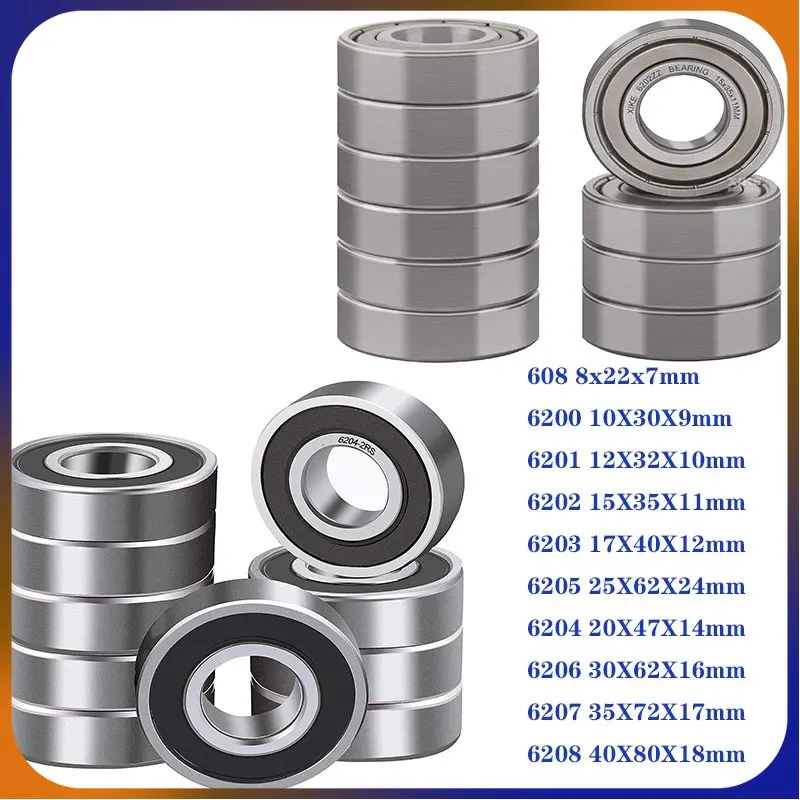 10 шт. ABEC-5 Ники 608 6204 6205 6206 6207 ZZ 2RS, металлическое уплотнение, высококачественные шарикоподшипники с глубоким желобом 베8x22x7 мм
10 шт. ABEC-5 Ники 608 6204 6205 6206 6207 ZZ 2RS, металлическое уплотнение, высококачественные шарикоподшипники с глубоким желобом 베8x22x7 мм
