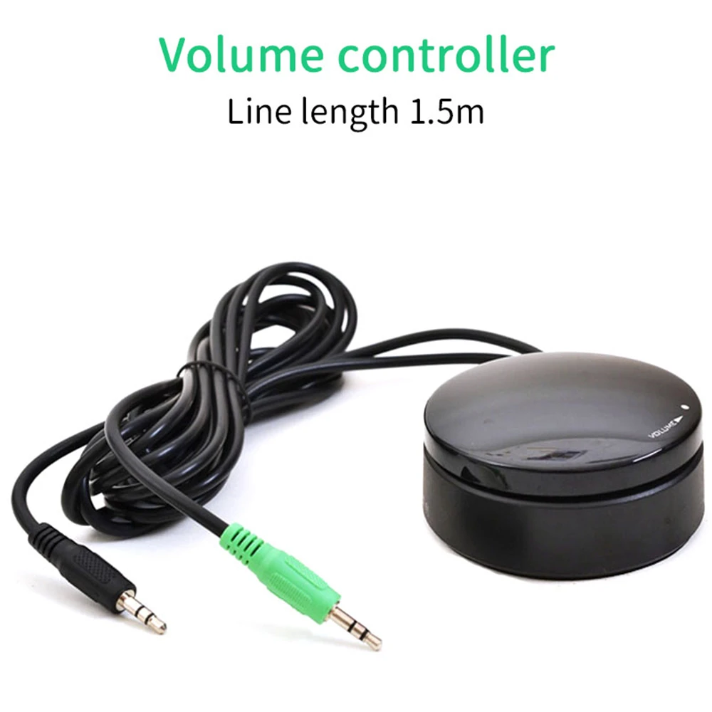 Audio Volume Controller Aux 3.5mm Signal Volume Switch Control by Cable Adjustment For Speakers Amplifier System
Audio Volume Controller Aux 3.5mm Signal Volume Switch Control by Cable Adjustment For Speakers Amplifier System