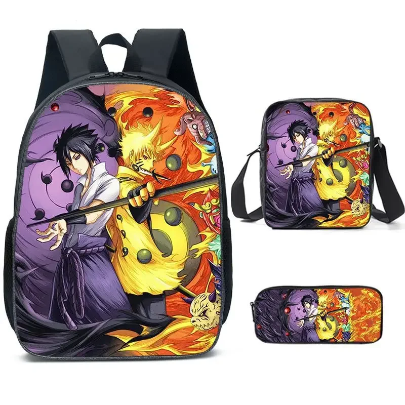 Bandai Naruto 3D Printing Naruto School Bag Backpack Student Backpack Three-piece Set Children's Gifts Schoolbag Boys and Girls
Bandai Naruto 3D Printing Naruto School Bag Backpack Student Backpack Three-piece Set Children's Gifts Schoolbag Boys and Girls