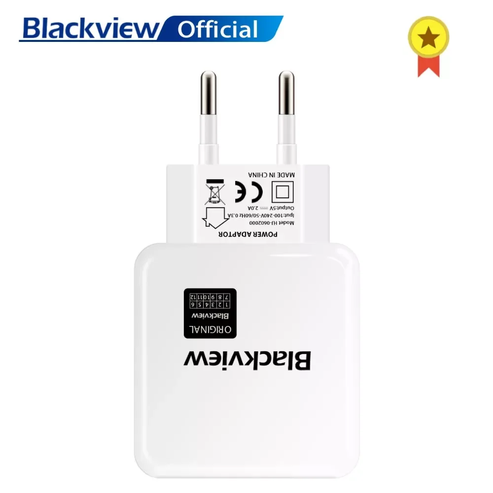 Original Blackview 5V 1A,5V 2A,5V 6A,12V 1.5A EU Adapter Charger for Blackview BL6000 Pro BV6300 Pro BV9900E A80 Pro Smartphone
Original Blackview 5V 1A,5V 2A,5V 6A,12V 1.5A EU Adapter Charger for Blackview BL6000 Pro BV6300 Pro BV9900E A80 Pro Smartphone