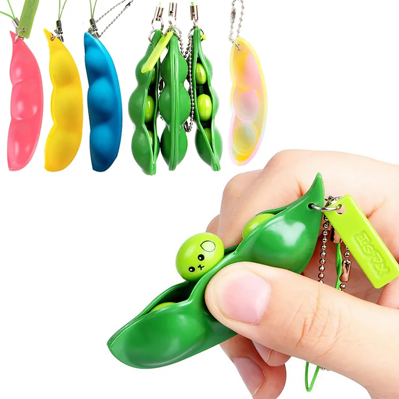 Fidget Squishy Toys Decompression Antistress Toys Squeeze Peas Beans Keychain Relief for Adult Kids Rubber Stress Reliever Toy
Fidget Squishy Toys Decompression Antistress Toys Squeeze Peas Beans Keychain Relief for Adult Kids Rubber Stress Reliever Toy