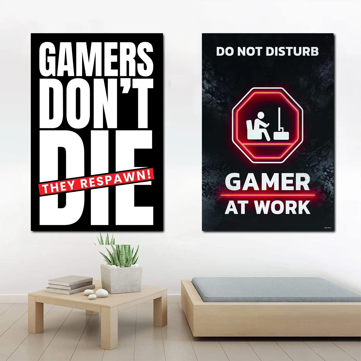 Gamer's Don't Die Video Game Canvas Art Poster and Wall Art Picture Print Modern Family bedroom Decor Posters
Gamer's Don't Die Video Game Canvas Art Poster and Wall Art Picture Print Modern Family bedroom Decor Posters