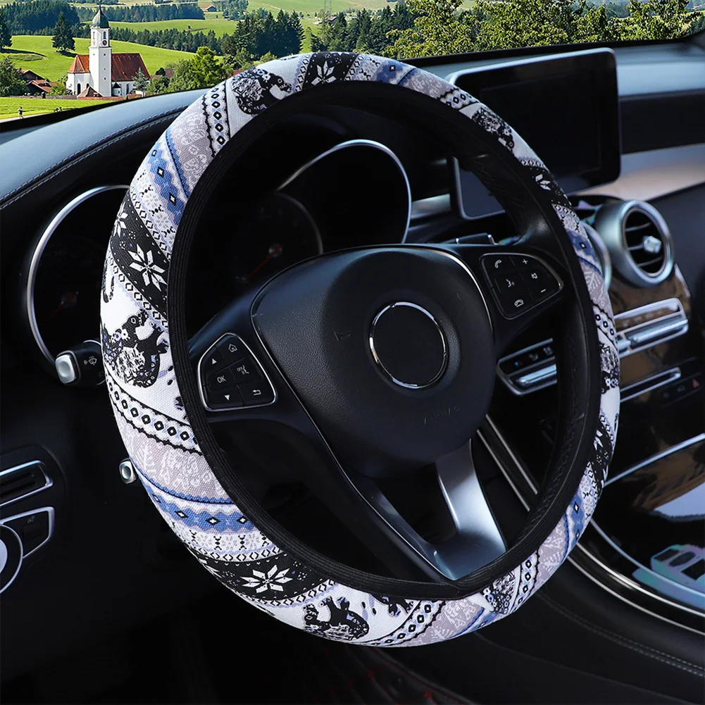 Parts & Accessories Steering Wheel Cover 1PCS 1X 37-38CM Leather For Car Feel Soft /Easy To Install/comfortable
Parts & Accessories Steering Wheel Cover 1PCS 1X 37-38CM Leather For Car Feel Soft /Easy To Install/comfortable