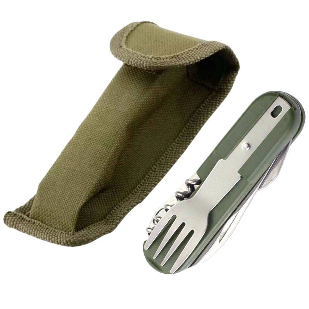 Long Cookware Fold Knife Spoon Stainless Steel Utensil Set Combo Spark Fork Cutlery Tableware Flatware Picnic Camping BBQ
Long Cookware Fold Knife Spoon Stainless Steel Utensil Set Combo Spark Fork Cutlery Tableware Flatware Picnic Camping BBQ