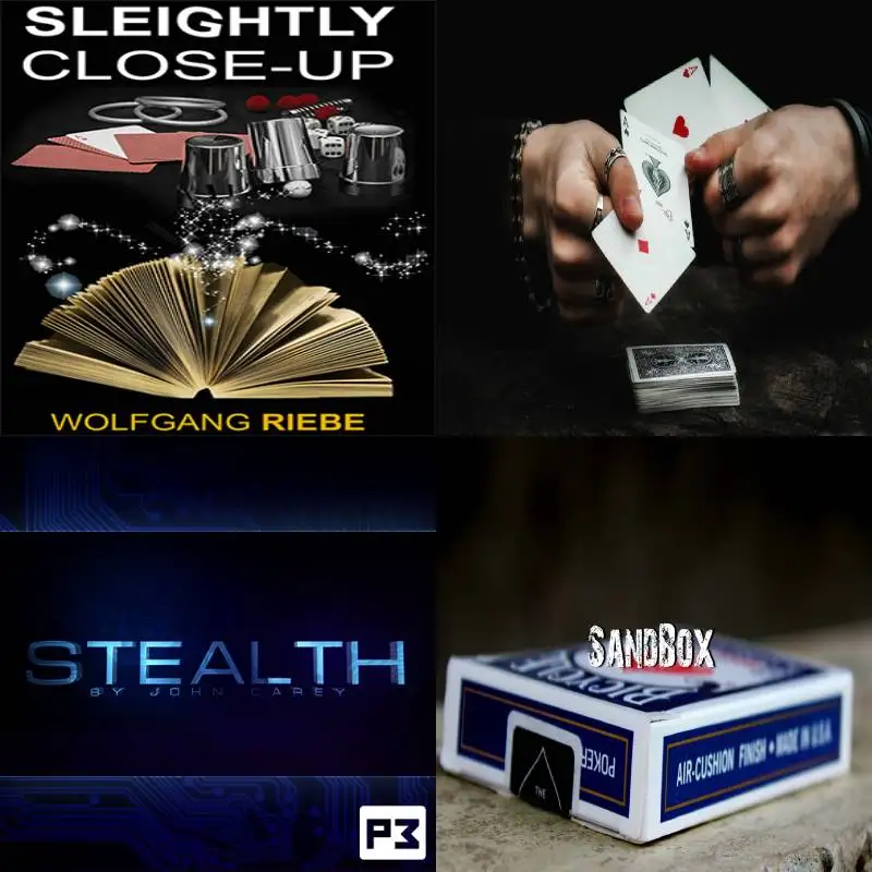 Сандальный ящик Sleightly крупным планом от Wolfgang Riebe, Ари боддэз, Stealth Aces от John Carey,Elegance in Motion от Felix Bodden Magic
Сандальный ящик Sleightly крупным планом от Wolfgang Riebe, Ари боддэз, Stealth Aces от John Carey,Elegance in Motion от Felix Bodden Magic