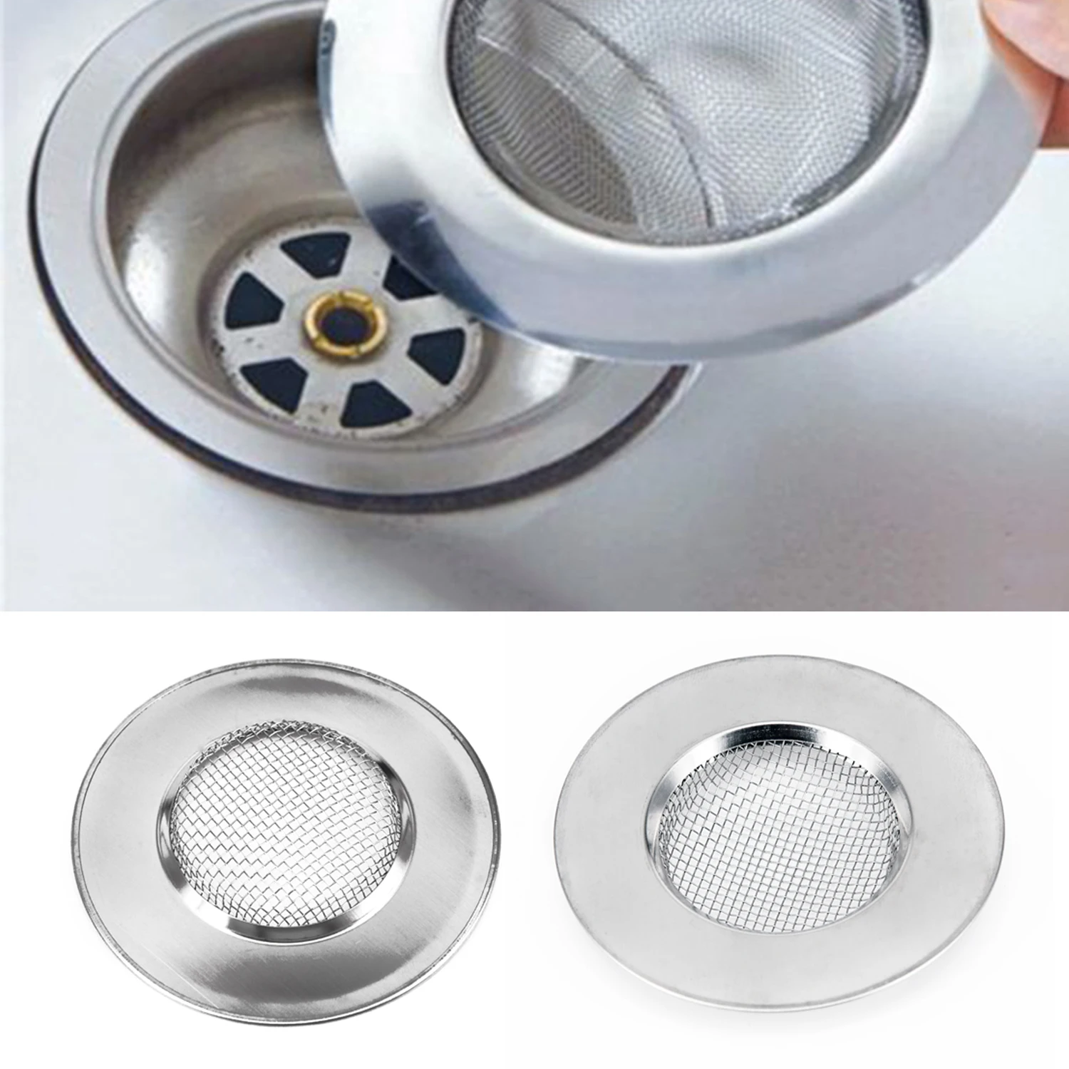 Multi Functional Stainless Steel Drain Stopper Hair Drain Catcher Bathtub Shower Floor Drain Strainer Bathroom Accessories
Multi Functional Stainless Steel Drain Stopper Hair Drain Catcher Bathtub Shower Floor Drain Strainer Bathroom Accessories