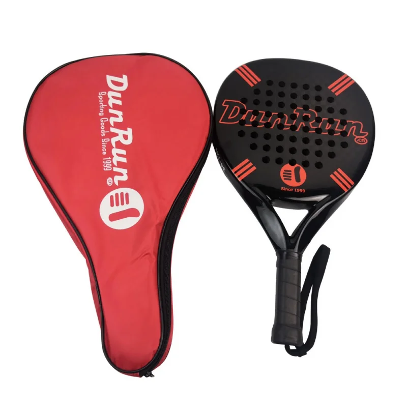 DunRun Or Customizedt 420D Oxford Fabric Cover Cheap Sports 12K Carbon Padel Racket
DunRun Or Customizedt 420D Oxford Fabric Cover Cheap Sports 12K Carbon Padel Racket