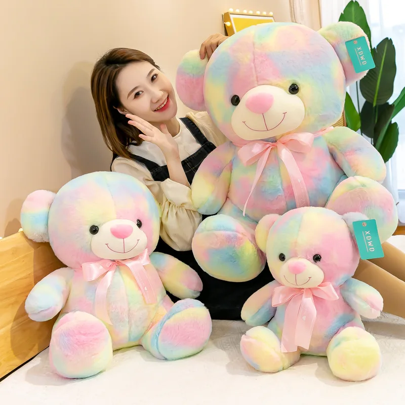 Плюшевый мишка Zqswkl, 35/45 см, кукла, красочный Мишка, подушка, кровать для девочки, кукла для сна, подарок на День святого Валентина для девочек, мягкие игрушки
Плюшевый мишка Zqswkl, 35/45 см, кукла, красочный Мишка, подушка, кровать для девочки, кукла для сна, подарок на День святого Валентина для девочек, мягкие игрушки