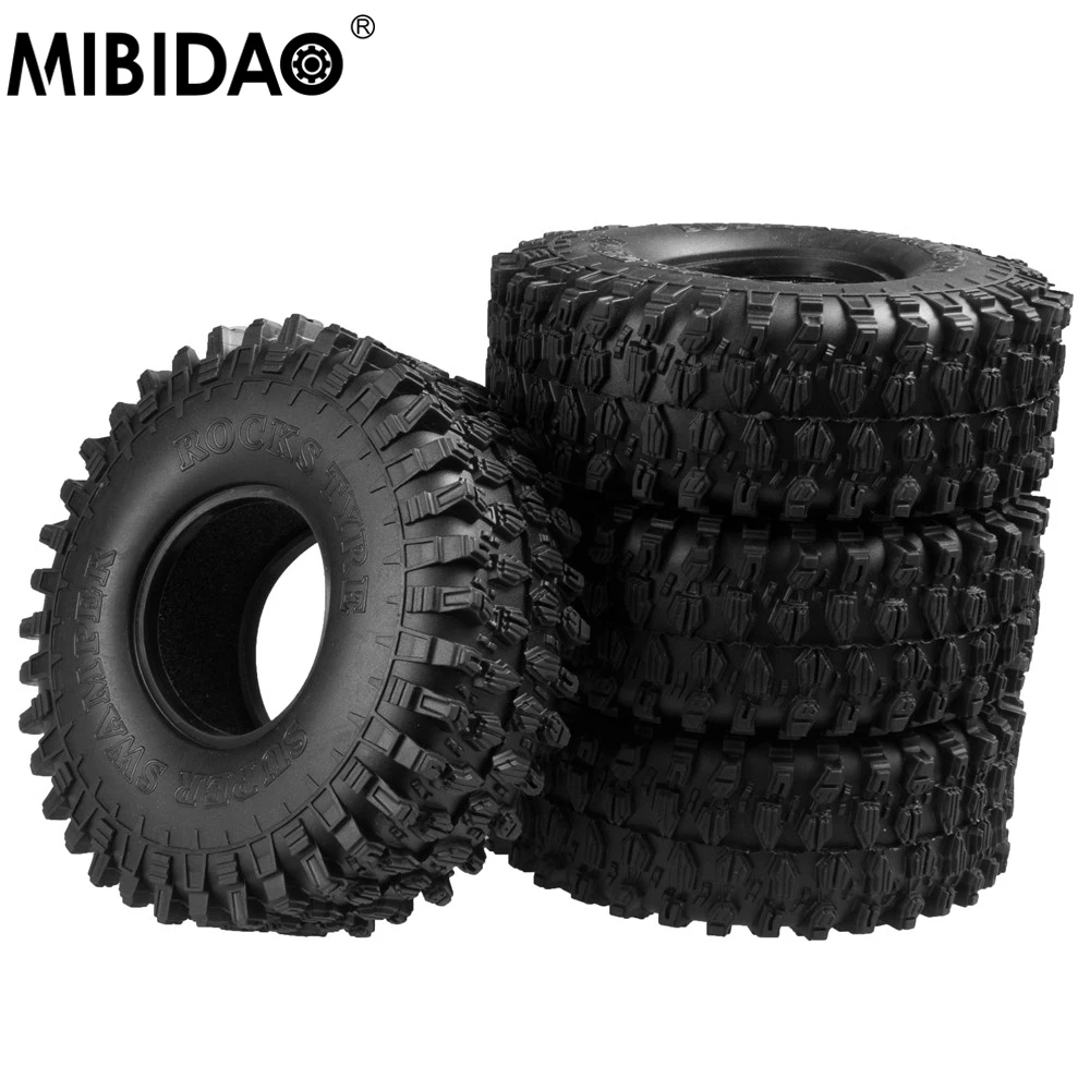 Колесные шины MIBIDAO 1,9 дюйма 120x43 мм, резиновые шины Rock для радиоуправляемого гусеничного автомобиля 1/10 Axial SCX10 90046 TRX4 D90 D110 CC01
Колесные шины MIBIDAO 1,9 дюйма 120x43 мм, резиновые шины Rock для радиоуправляемого гусеничного автомобиля 1/10 Axial SCX10 90046 TRX4 D90 D110 CC01