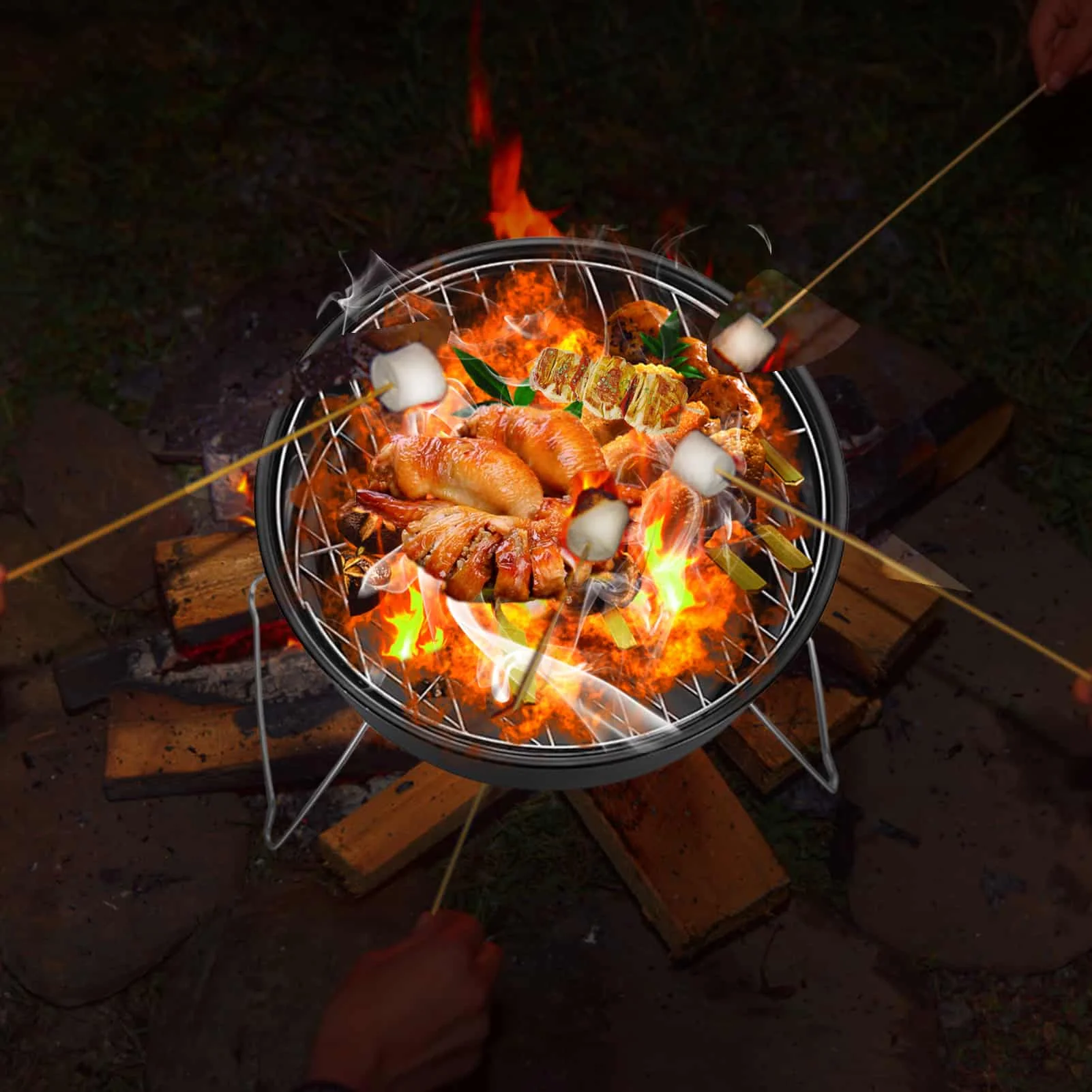 Charcoal Grills Portable Charcoal Grill For Outdoor Trekking Grilling Charcoal Barbecue Grill Stove For Outdoor Camping Hiking
Charcoal Grills Portable Charcoal Grill For Outdoor Trekking Grilling Charcoal Barbecue Grill Stove For Outdoor Camping Hiking