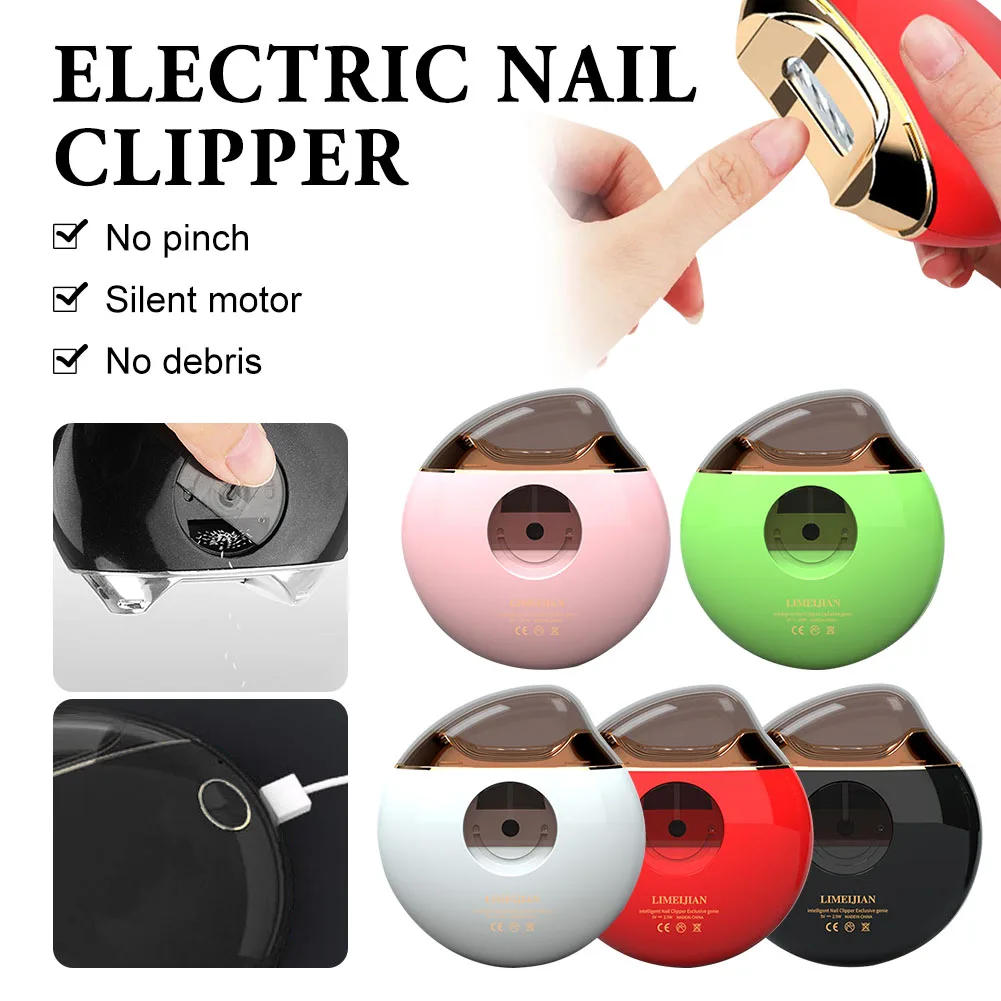 Electric Nail Clipper Smart Automatic Nail Trimmer Portable Safe Nail Cutter Manicure Nail Care Tools For Kids Adults Nail Tool
Electric Nail Clipper Smart Automatic Nail Trimmer Portable Safe Nail Cutter Manicure Nail Care Tools For Kids Adults Nail Tool