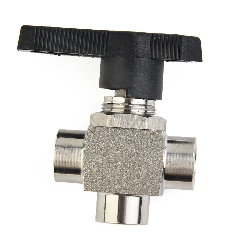 1pcs 3 Way Ball Valve 304 Stainless Steel BSPP Female Thread Valve G1/8 G1/4 G3/8 G1/2 For Water Oil Gas Fuel Plumbing Accessory
1pcs 3 Way Ball Valve 304 Stainless Steel BSPP Female Thread Valve G1/8 G1/4 G3/8 G1/2 For Water Oil Gas Fuel Plumbing Accessory