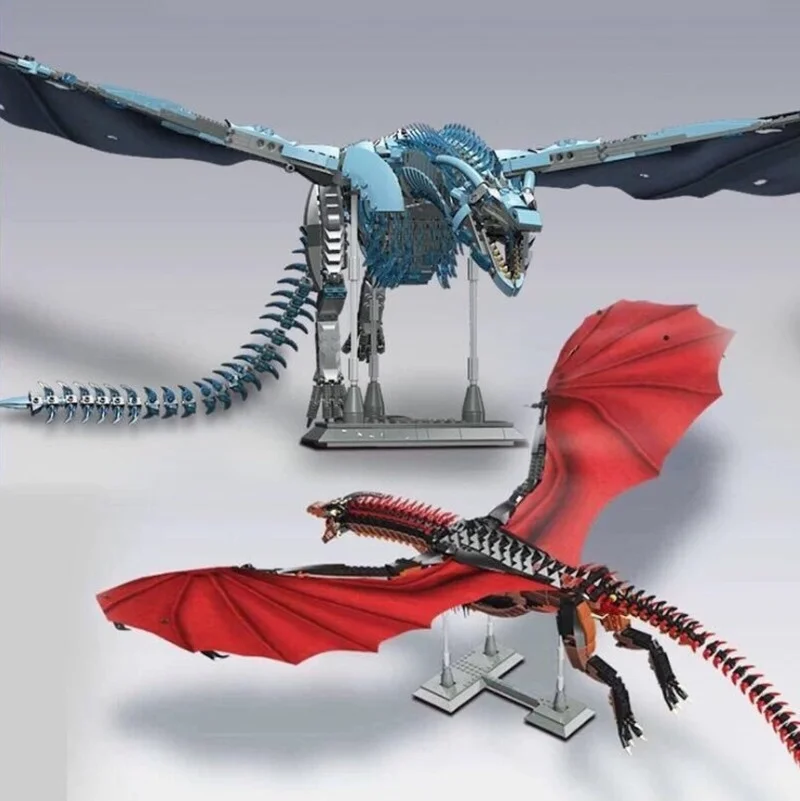 Creative Super 18K K89 K90 TV Movie Red Blue Drogons 1889Pcs Building Block Viserion Bricks Toys Gift
Creative Super 18K K89 K90 TV Movie Red Blue Drogons 1889Pcs Building Block Viserion Bricks Toys Gift
