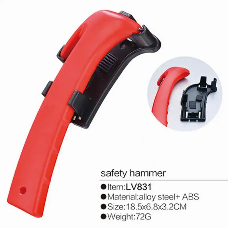 Car Safety Hammer Fire Escape Hammer Car Window Breaker Self-Rescue Escape Hammer Emergency Rescue Hammer Tool
Car Safety Hammer Fire Escape Hammer Car Window Breaker Self-Rescue Escape Hammer Emergency Rescue Hammer Tool
