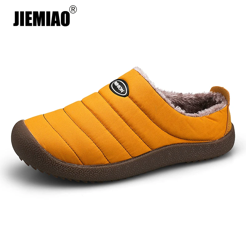 JIEMIAO Men's Slippers Indoor Home Warm Shoes Plush Flock Male Slippers Outdoor Comfortable Non-slip Walking Couple Footwear
JIEMIAO Men's Slippers Indoor Home Warm Shoes Plush Flock Male Slippers Outdoor Comfortable Non-slip Walking Couple Footwear