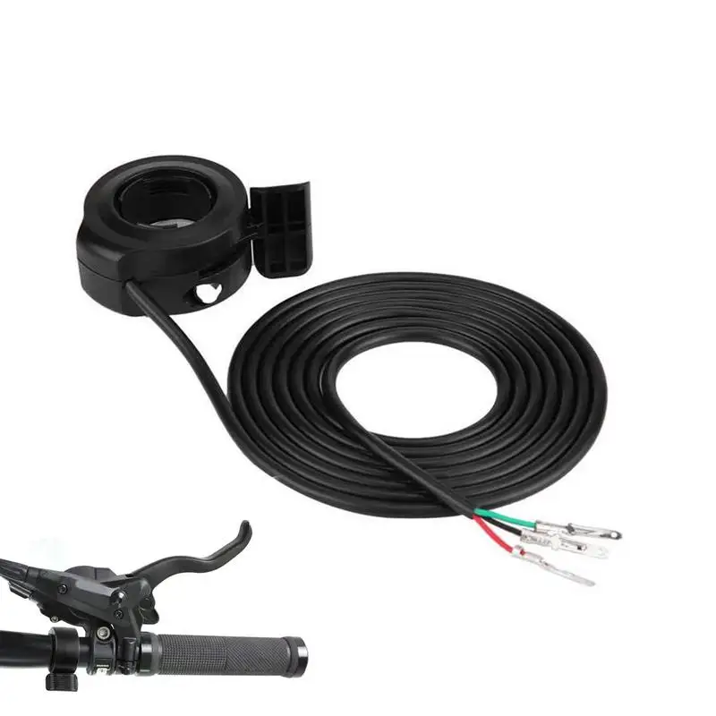 Electric Scooter Throttle Control Throttle Accelerator Replacement Parts Water-Resistant 24V 36V 48V 60V 72V Universal Thumb
Electric Scooter Throttle Control Throttle Accelerator Replacement Parts Water-Resistant 24V 36V 48V 60V 72V Universal Thumb