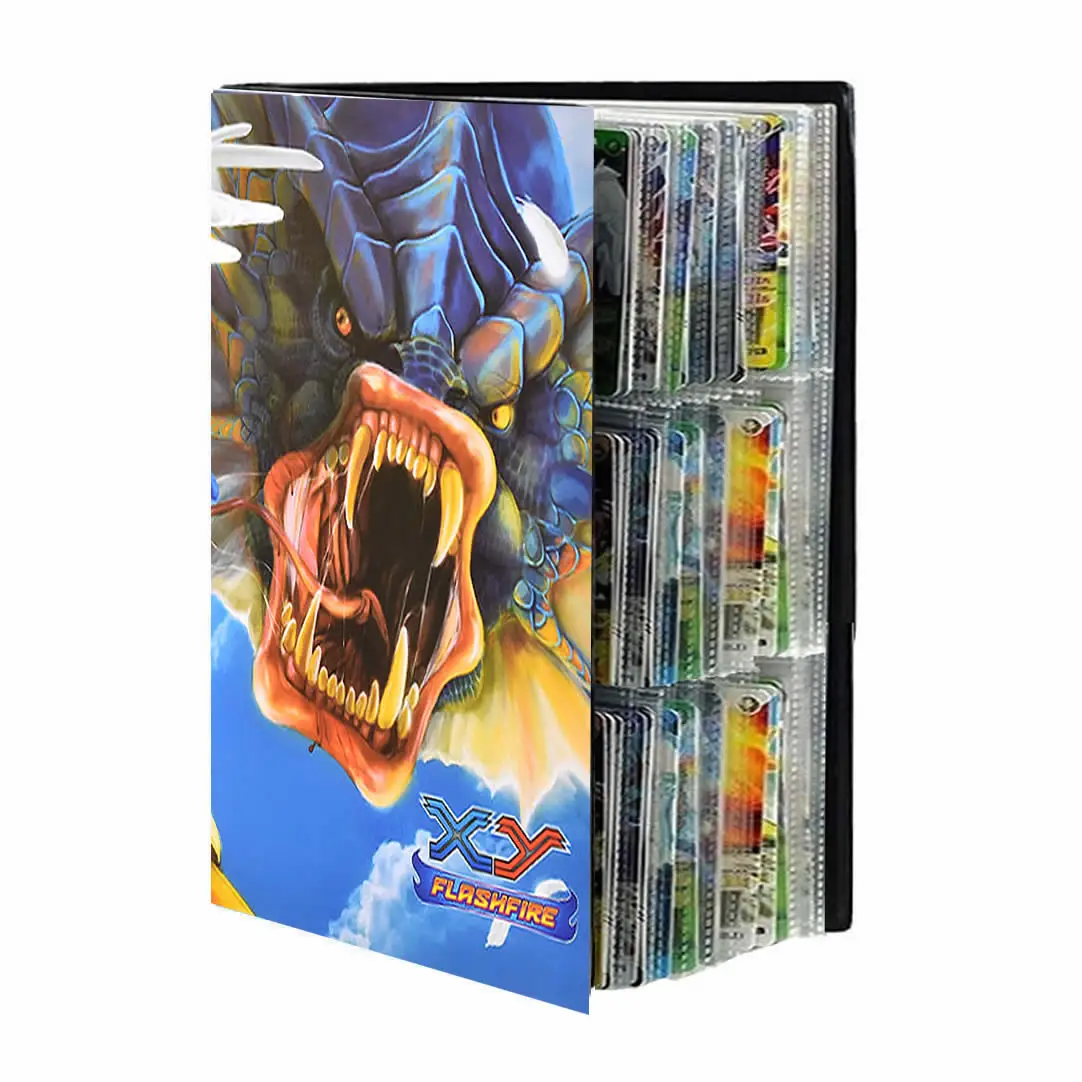 432 Cards Pokemon Album Play Game Liver Pokémon Boke Map Loaded List Book Binder Collection Folder Gyarados Holder Kids Toy Gift
432 Cards Pokemon Album Play Game Liver Pokémon Boke Map Loaded List Book Binder Collection Folder Gyarados Holder Kids Toy Gift