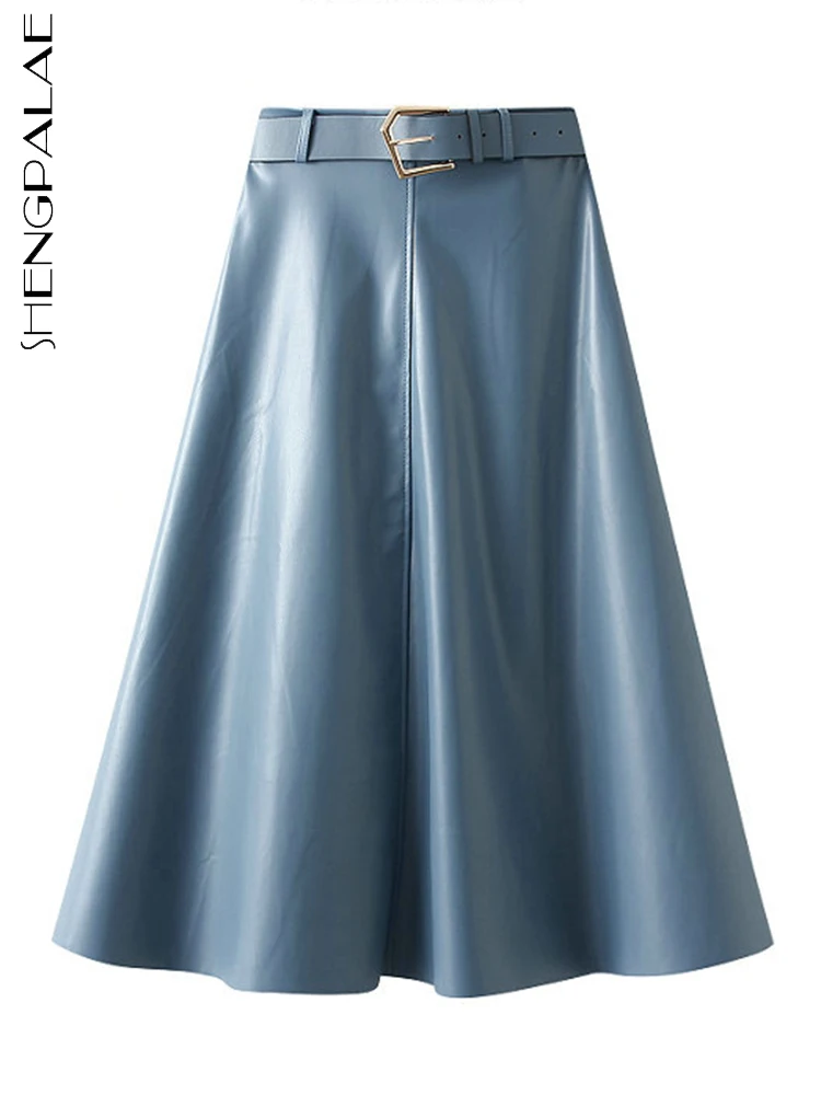 SHENGPALAE Vintage PU Leather Skirt Korean Slim High Waist Shorts Skirt Female Belt Knee-Length Skirts For Women 2023 Tide 5R469
SHENGPALAE Vintage PU Leather Skirt Korean Slim High Waist Shorts Skirt Female Belt Knee-Length Skirts For Women 2023 Tide 5R469