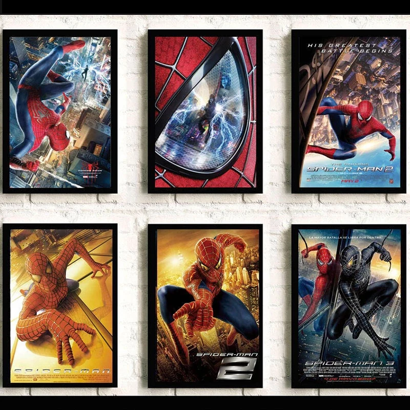 Marvel Superhero Spiderman Family Wall Art Decoration Movie Poster High Quality Canvas Painting Wall Prints Decorative Painting
Marvel Superhero Spiderman Family Wall Art Decoration Movie Poster High Quality Canvas Painting Wall Prints Decorative Painting