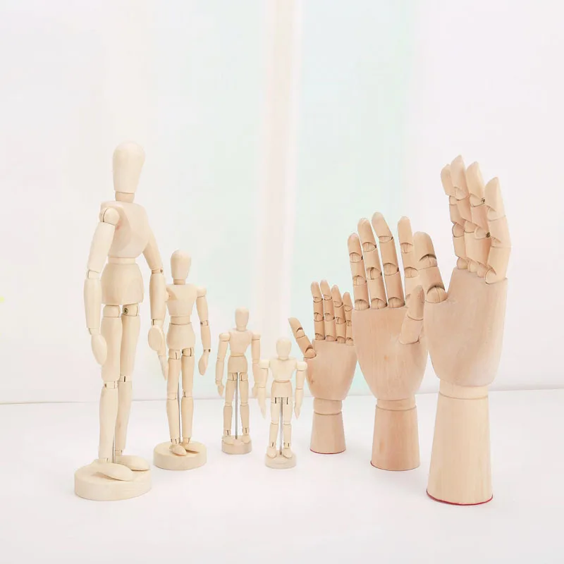 Rotatable Joint Ornament Statue Human Model Miniature Home Hand Figurines Decoration Wood Man Wooden
Rotatable Joint Ornament Statue Human Model Miniature Home Hand Figurines Decoration Wood Man Wooden