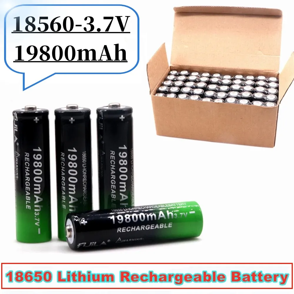 18650 Lithium Batterijen Zaklamp 18650 Oplaadbare-Batterij 3.7V 19800 Mah Voor Zaklamp + Usb Oplader + Gratis Levering
18650 Lithium Batterijen Zaklamp 18650 Oplaadbare-Batterij 3.7V 19800 Mah Voor Zaklamp + Usb Oplader + Gratis Levering