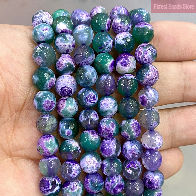 6/8mm Frost Cracked Dream Fire Dragon Veins Green Purple Agates Round Beads For Bracelet Accessories Jewelry Making 15'' Strand
6/8mm Frost Cracked Dream Fire Dragon Veins Green Purple Agates Round Beads For Bracelet Accessories Jewelry Making 15'' Strand
