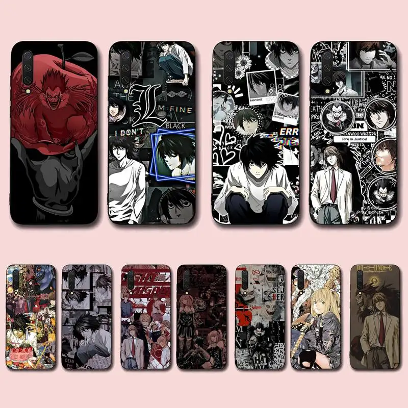 

Misa Amane Death Note Anime Phone Case For Xiaomi Mi 5X 8 9 10 11 12 lite pro 10T PocoX3pro PocoM3 Note 10 pro lite