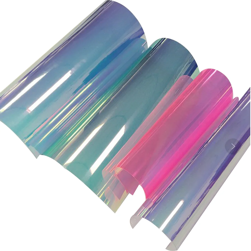 4 Sheets Color Window Film Holographic Overlay Rainbow Film PVC Glitter Rainbow Film Transparent Holographic Film Pvc Fabric
4 Sheets Color Window Film Holographic Overlay Rainbow Film PVC Glitter Rainbow Film Transparent Holographic Film Pvc Fabric