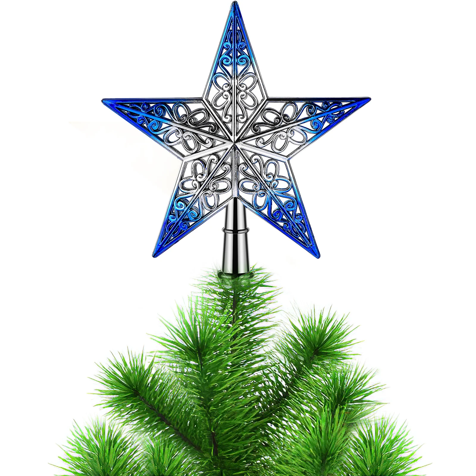 Christmas Tree Star Topper Starparty Decoration Tree toppers Blue Decorchraitmas Supplies Favors Patriotic Christmas Decoration
Christmas Tree Star Topper Starparty Decoration Tree toppers Blue Decorchraitmas Supplies Favors Patriotic Christmas Decoration
