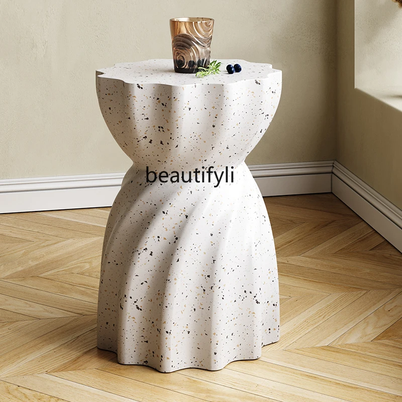 yj Creative Floor Sofa Small Table Balcony Small Simple Coffee Table Indoor Bedside round Table
yj Creative Floor Sofa Small Table Balcony Small Simple Coffee Table Indoor Bedside round Table