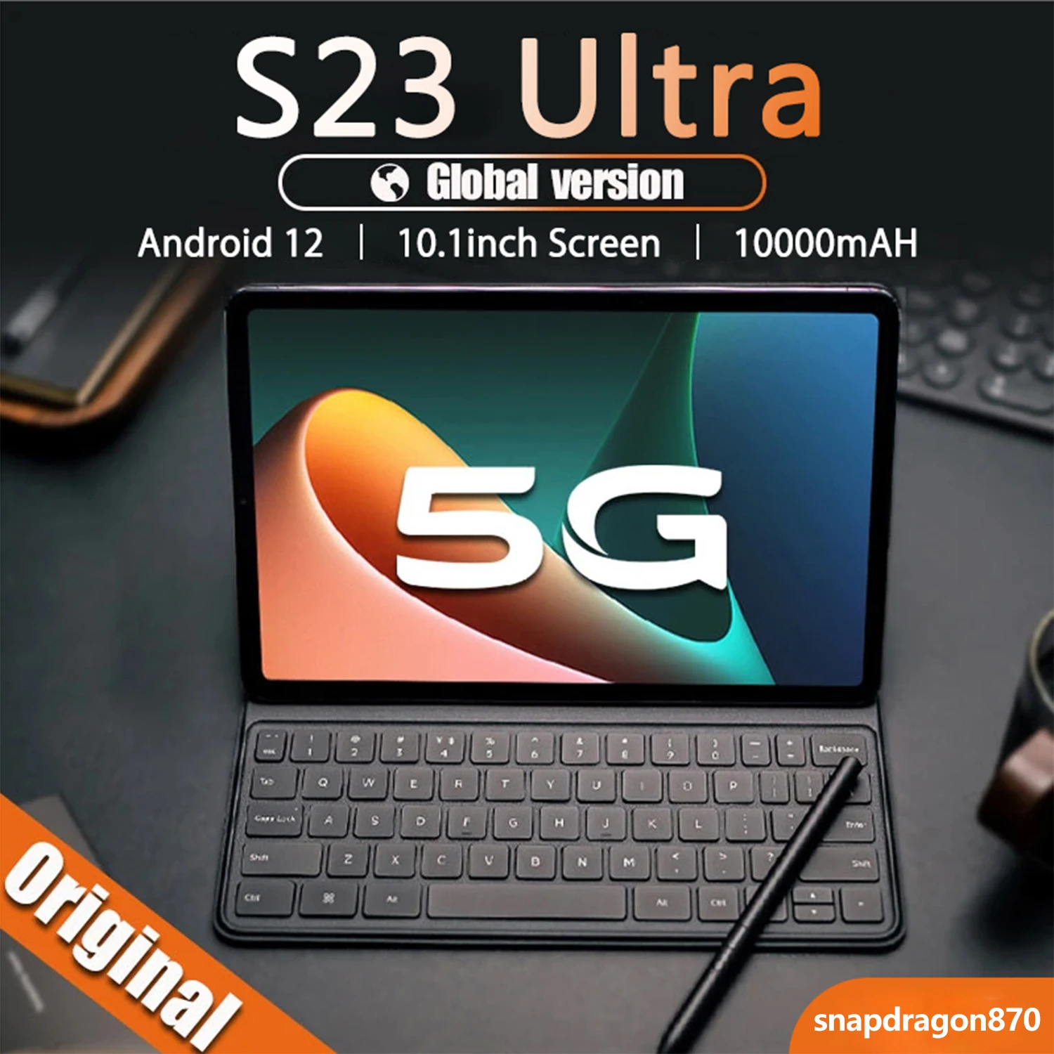 2023 Cheap and Easy To Use New Global S23 Super Android Tablet 5G 10.1-inch 16G+512GB Tab Dual Card WiFi Bluetooth Type-C
2023 Cheap and Easy To Use New Global S23 Super Android Tablet 5G 10.1-inch 16G+512GB Tab Dual Card WiFi Bluetooth Type-C
