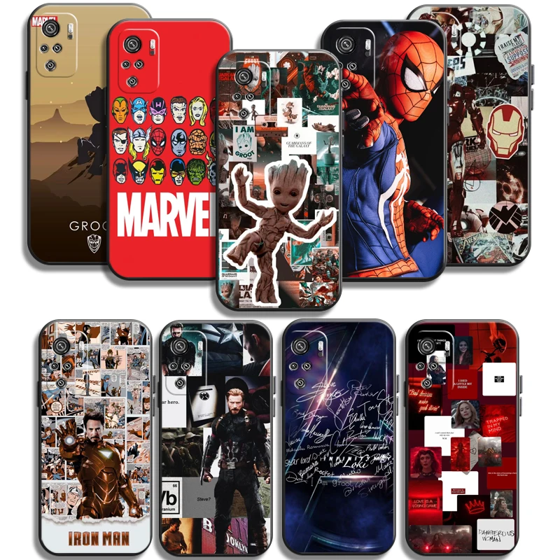 Marvel Iron Man Spiderman Phone Cases For Xiaomi Redmi Note 10 10S 10 Pro POCO F3 GT X3 GT M3 Pro X3 NFC Back Cover Funda Coque
Marvel Iron Man Spiderman Phone Cases For Xiaomi Redmi Note 10 10S 10 Pro POCO F3 GT X3 GT M3 Pro X3 NFC Back Cover Funda Coque