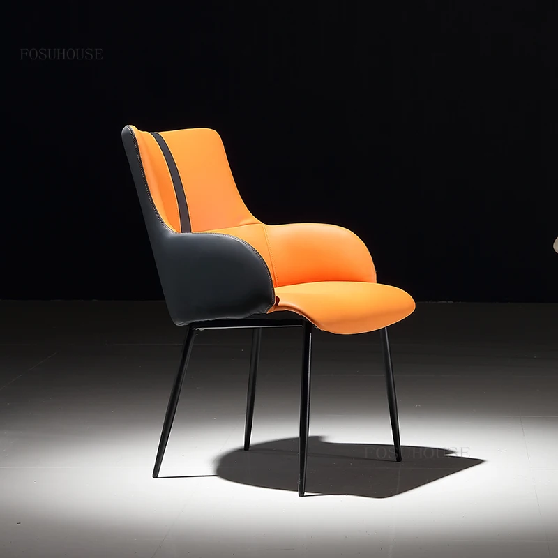 Creative Living Room Chairs Nordic Modern Soft Cushion Backrest Dining Chair Living Room Single Lounge Armchair Home Furniture
Creative Living Room Chairs Nordic Modern Soft Cushion Backrest Dining Chair Living Room Single Lounge Armchair Home Furniture