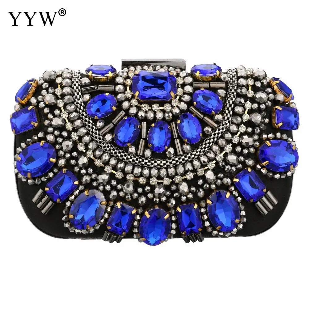 Wedding Diamond Woman Clutch Bag Blue Crystal Wedding Handbags Sling Shoulder Bags Evening Party Clutches Luxury Designer Purse
Wedding Diamond Woman Clutch Bag Blue Crystal Wedding Handbags Sling Shoulder Bags Evening Party Clutches Luxury Designer Purse