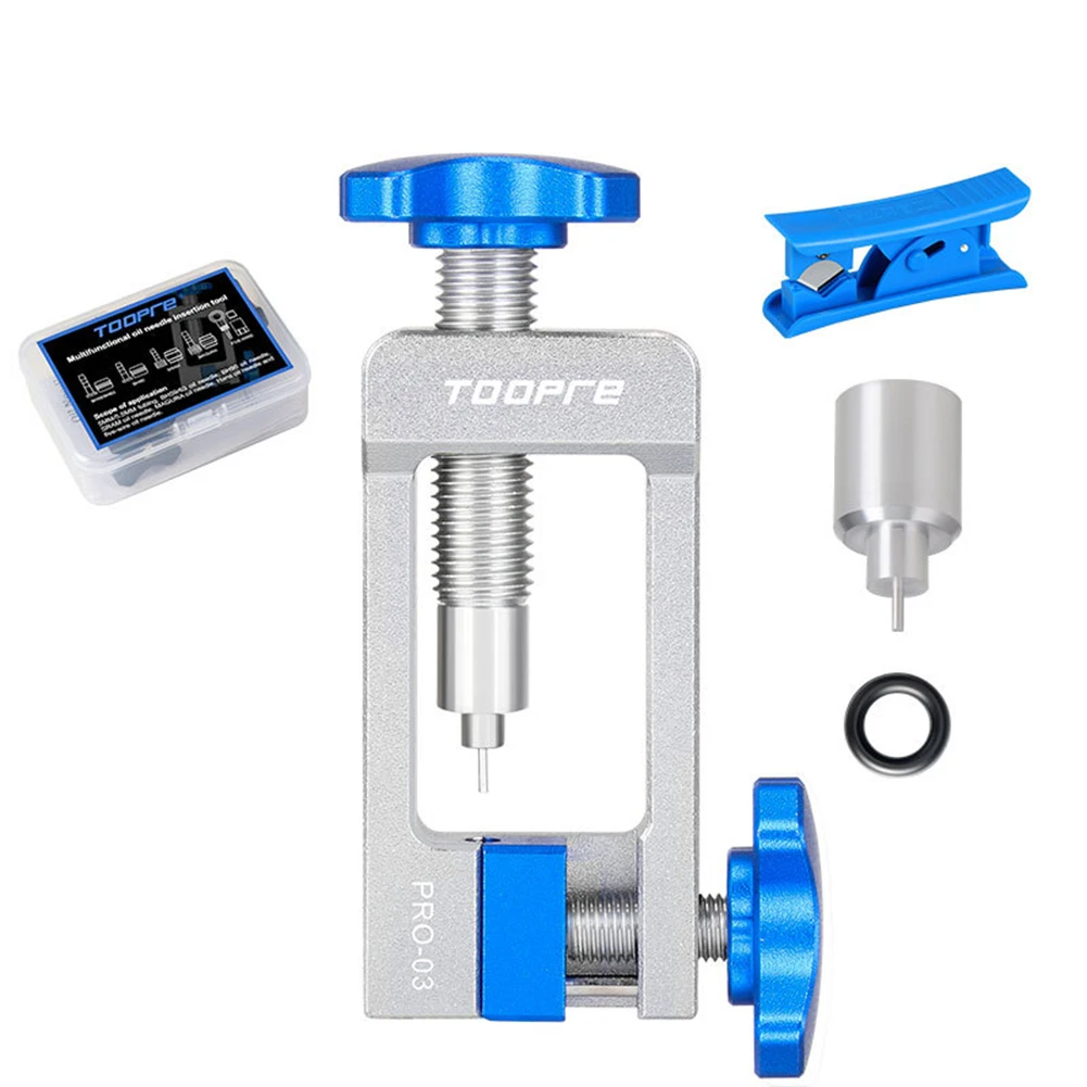 Bicycle Hydraulic Disc Brake Tool Needle Insert/Press/Brake Hose Cutter MTB Road Mountain Bike Oil Needle Insertion Tools
Bicycle Hydraulic Disc Brake Tool Needle Insert/Press/Brake Hose Cutter MTB Road Mountain Bike Oil Needle Insertion Tools