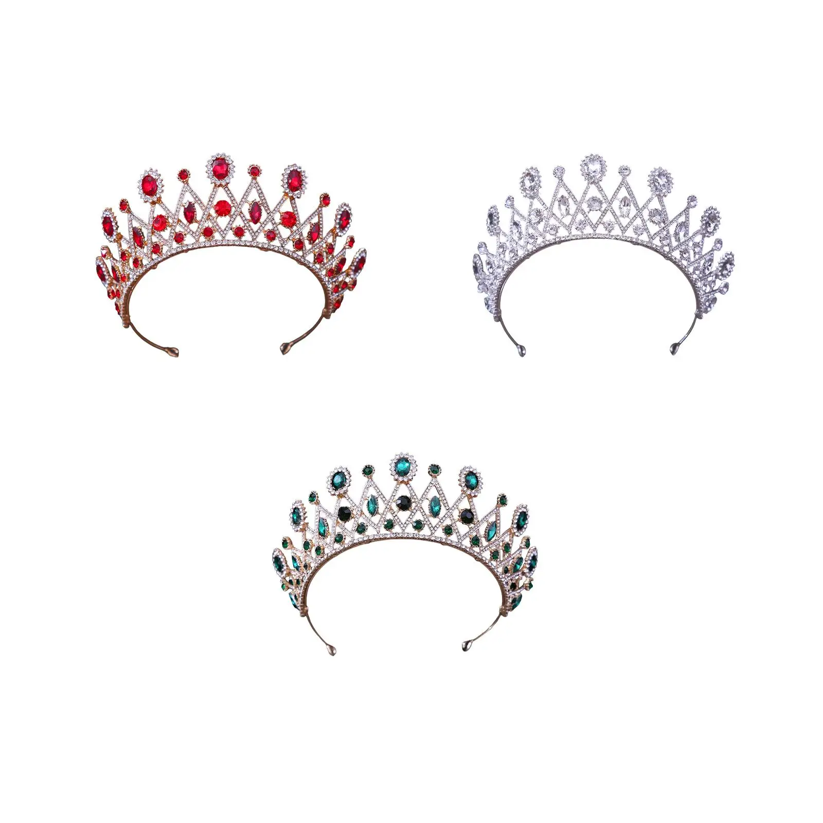Bridal Crown Woman Hairband Bling Wedding Bride Headpieces Alloy Rhinestone Tiara Headwear for Birthday Parties Festival Prom
Bridal Crown Woman Hairband Bling Wedding Bride Headpieces Alloy Rhinestone Tiara Headwear for Birthday Parties Festival Prom