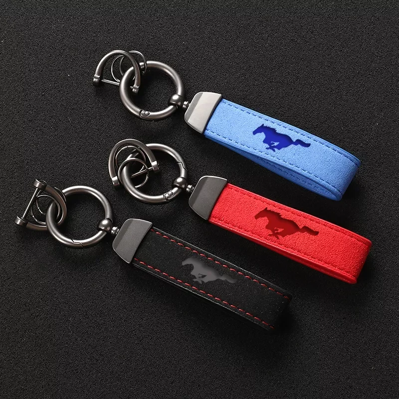 4s High Quality Suede leather Car keychain Horseshoe Buckle For Ford mustang GT 2020 2019 2018 2017 2016 2005-2009 SHELBY Car
4s High Quality Suede leather Car keychain Horseshoe Buckle For Ford mustang GT 2020 2019 2018 2017 2016 2005-2009 SHELBY Car